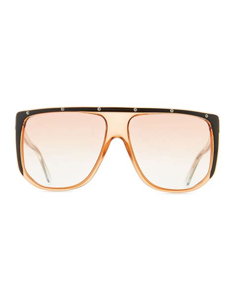 gucci sunglasses women orange|Gucci sunglasses uv400.